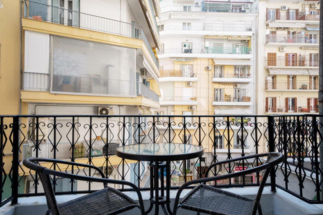 Acropolis Deluxe Apt. Lägenhet Thessaloníki Exteriör bild