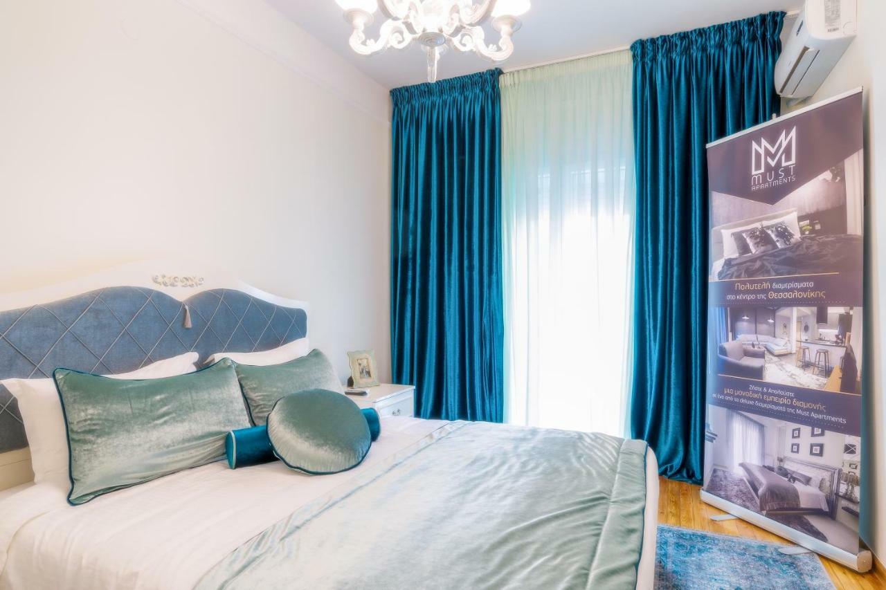 Acropolis Deluxe Apt. Lägenhet Thessaloníki Exteriör bild